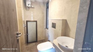 Bathroom in 1 BHK Apartment at IM Applaud 38, Goregaon East – for Rent