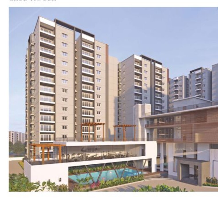 Exterior View, manikonda 3 Bedroom 1950 Sq.Ft. Apartment In Manikonda Hyderabad 10206357