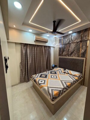 Bedroom in 1 BHK Apartment at Shraddha Vertica, Vikhroli East – for Rent