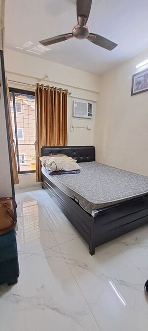 Bedroom in 2 BHK Apartment at Vrindavan CHS Airoli, Gothivali Village – for Sale