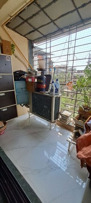 Balcony in 2 BHK Apartment at Vrindavan CHS Airoli, Gothivali Village – for Sale