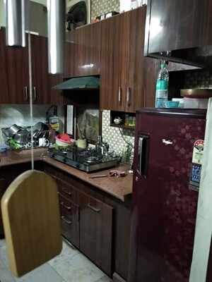 Kitchen in 2 BHK Apartment at Windsor and Nova Society, Ahinsa Khand 2 – for Sale