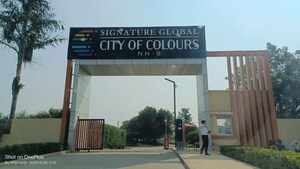  Plot – Exterior View View at Signature Global City of Colours, Nh 8 - for Sale