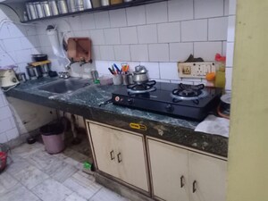 Kitchen in 2 BHK Apartment at Shipra Suncity, Vaibhav Khand – for Sale