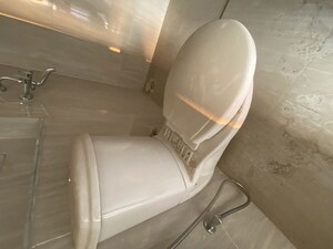 Bathroom in 2 BHK Apartment at Runwal Gardens, Dombivli East – for Rent