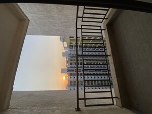 Staircase in 2 BHK Apartment at Runwal Gardens, Dombivli East – for Rent