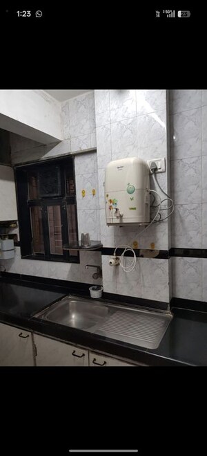 Kitchen in 1 BHK Apartment at Bhagya Apartments, Andheri West – for Rent