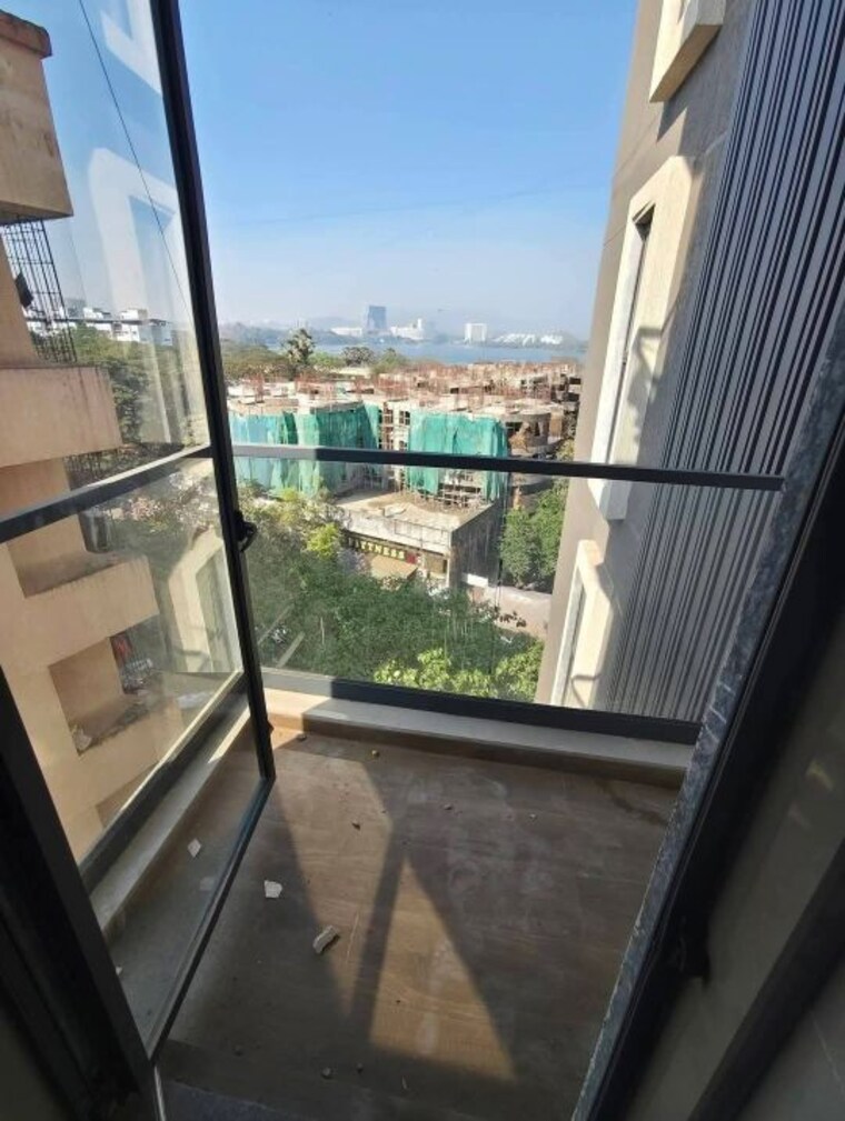 Balcony, gurukrupa-gyanam 3 Bedroom 908 Sq.Ft. Apartment In Powai Mumbai 10206451