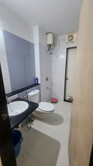 Bathroom in Studio Apartment at Paranjape Blue Ridge, Hinjewadi – for Rent