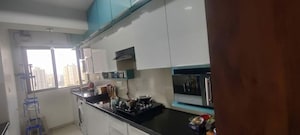 Kitchen in 3 BHK Apartment at Shapoorji Pallonji Vicinia, Powai – for Rent