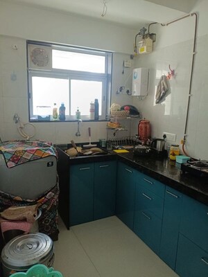 Kitchen in 1 BHK Apartment at Sadguru Towers, Goregaon East – for Rent