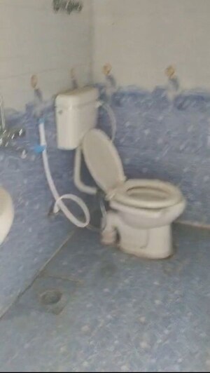 Bathroom in 2 BHK Apartment at Shre Banke Bihari, Raj Nagar Extension – for Rent