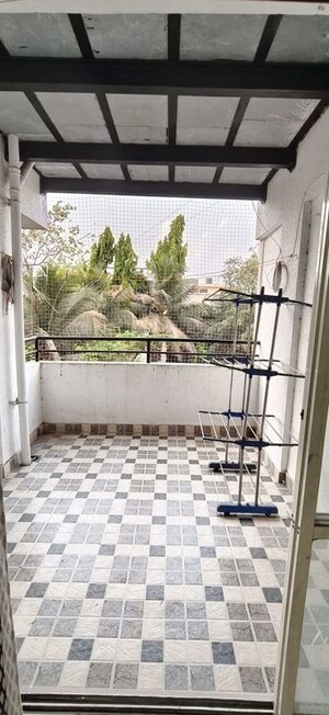 Balcony in 1 BHK Apartment at Wadgaon Sheri – for Rent