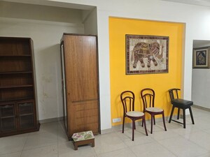 Living Room in 2.5 BHK Apartment at Bandra West – for Rent