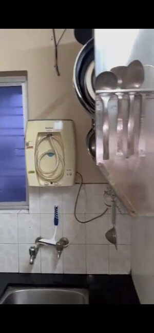 Bathroom in 2 BHK Apartment at Bhosale Elite, Bhosale Nagar – for Rent