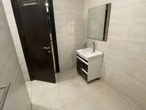 Bathroom in 3 BHK Builder Floor at Rajouri Garden – for Rent