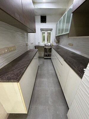 Kitchen in 3 BHK Builder Floor at Kailash Colony – for Sale