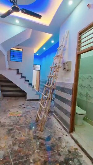 Staircase in 3 BHK Villa at Kailash Puram, Sadarpur – for Sale