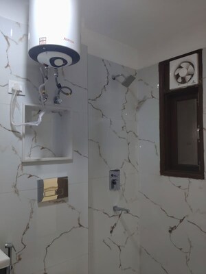 Bathroom in 3 BHK Builder Floor at Chattarpur – for Sale