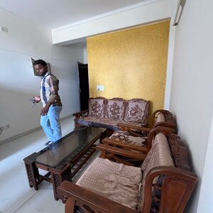 Living Room in 2.5 BHK Apartment at Amrapali Zodiac, Sector 120 – for Rent