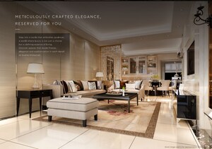 Living Room in 2 BHK Apartment at Godrej Aristocrat, Sector 49 – for Sale