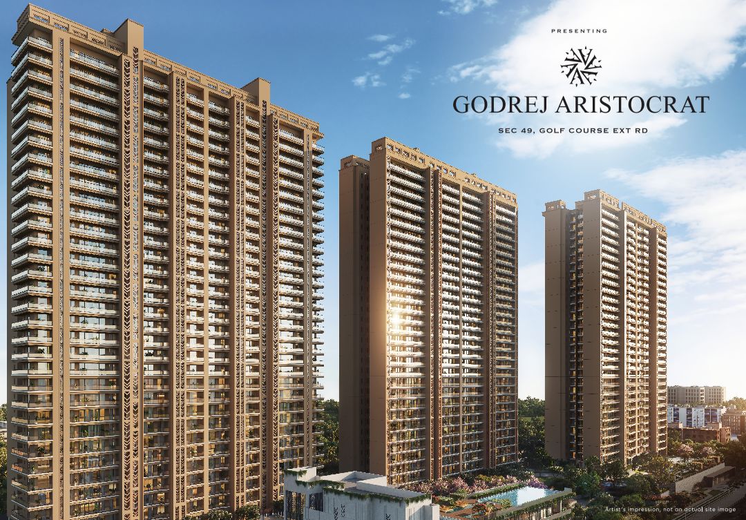 3 BHK + Pooja Room,Servant Room,Study Room,Extra Room 2514 Sq.Ft. Apartment in Godrej Aristocrat