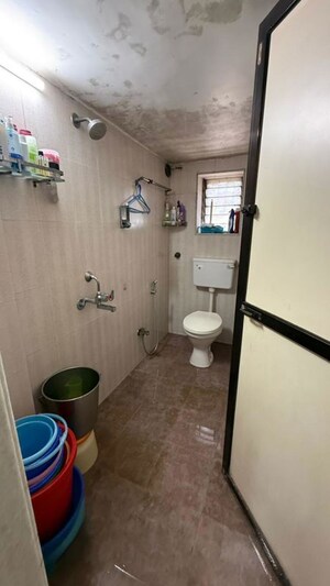 Bathroom in 3 BHK Apartment at Neev Ivory Tower, Dadar West – for Rent
