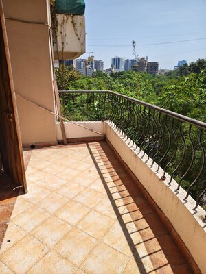 Balcony in 4 BHK Apartment at Kapil Malhar Apartment, Baner – for Rent