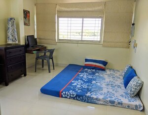Bedroom in 2 BHK Apartment at Anshul Eva, Bavdhan – for Rent