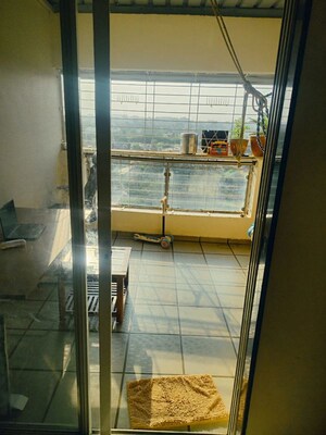 Balcony in 1 BHK Apartment at ARG Krishnas Blessings, Manjari – for Rent