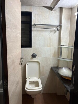 Bathroom in 2 BHK Apartment at GHP Neptune Suncity, Vikhroli West – for Rent