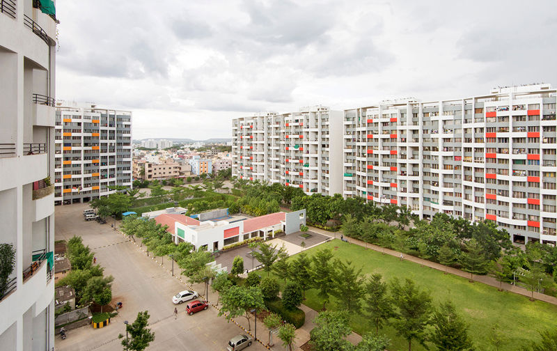 2 BHK + Pooja Room 1050 Sq.Ft. Apartment in Kumar Park Infinia