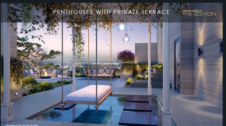 Balcony, smart-world-the-edition 3.5 Bedroom 3035 Sq.Ft. Apartment In Sector 66 Gurgaon 10206591