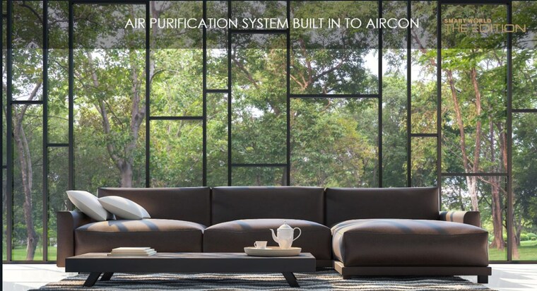 Living Room, smart-world-the-edition 3.5 Bedroom 3035 Sq.Ft. Apartment In Sector 66 Gurgaon 10206591