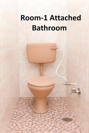 Bathroom in 2 BHK Builder Floor at Vidyaranyapura – for Rent