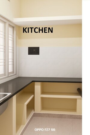 Kitchen in 2 BHK Builder Floor at Vidyaranyapura – for Rent