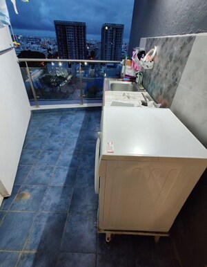 Balcony in 2 BHK Apartment at Candeur Carlisle, Mahadevpura – for Rent