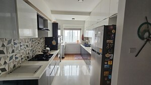 Kitchen in 2 BHK Apartment at Candeur Carlisle, Mahadevpura – for Rent