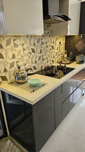 Kitchen in 2 BHK Apartment at Candeur Carlisle, Mahadevpura – for Rent