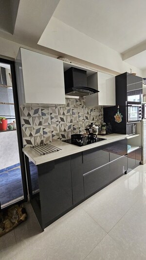 Kitchen in 2 BHK Apartment at Candeur Carlisle, Mahadevpura – for Rent