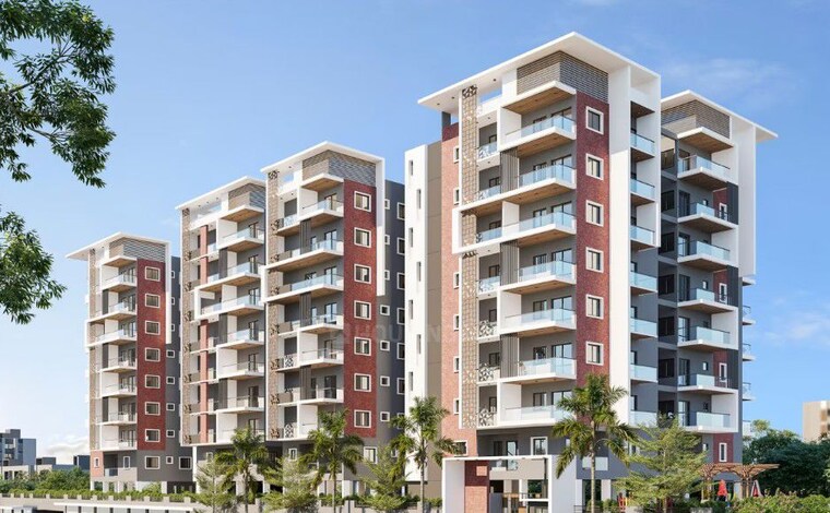 Exterior View, bachupally 3 Bedroom 1550 Sq.Ft. Apartment In Bachupally Hyderabad 10206817