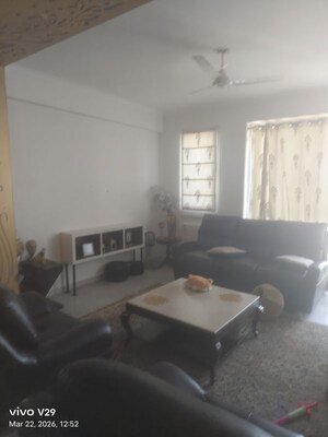 Living Room in 4 BHK Apartment at DLF Belvedere Towers, Sector 24 – for Rent