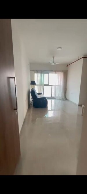 Living Room in 2 BHK Apartment at Sheth Auris Bliss, Malad West – for Rent