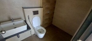Bathroom in 1 BHK Apartment at Mahindra Lifespaces Roots, Kandivali East – for Rent