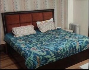 Bedroom in 3 BHK Apartment at Mittal Rajnagar Residency, Raj Nagar Extension – for Rent