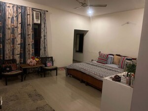 Bedroom in 4 BHK Independent House at Guru Nanak Enclave, Dhakoli – for Sale