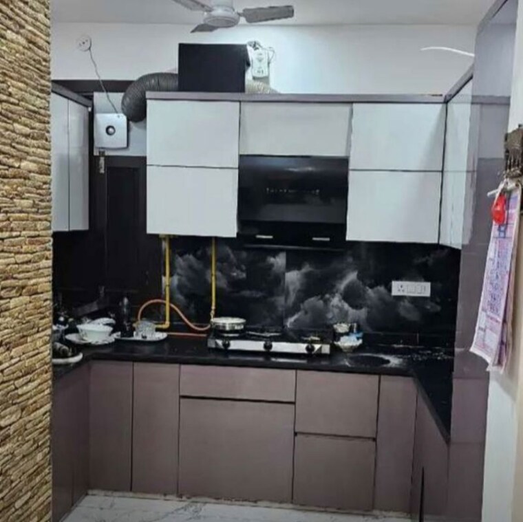 Kitchen, new industrial township 2 3 Bedroom 1170 Sq.Ft. Builder Floor In New Industrial Township 2 Faridabad 10207108