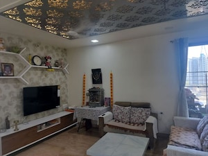 Living Room in 2.5 BHK Apartment at Goel Ganga Altus, Kharadi – for Rent