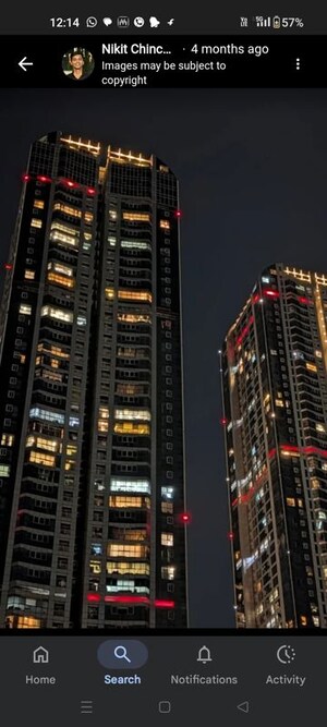 3 BHK Apartment – Exterior View View at Island City Center, Dadar East - for Rent