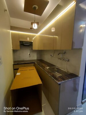 Kitchen in 2 BHK Builder Floor at Dwarka Mor – for Rent